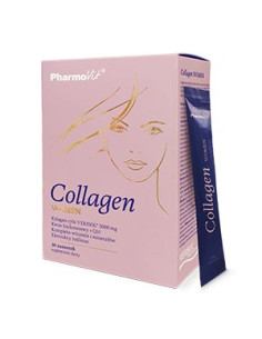 KOLAGEN RYBI (5 000 mg) DLA KOBIET BEZGLUTENOWY 20 SASZETEK - PHARMOVIT