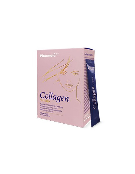 KOLAGEN RYBI (5 000 mg) DLA KOBIET BEZGLUTENOWY 20 SASZETEK - PHARMOVIT