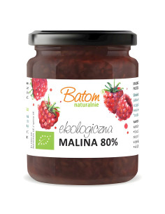 MALINA 80 % BIO 260 g - BATOM
