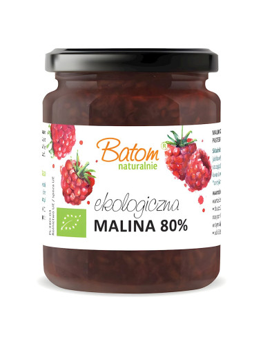 MALINA 80 % BIO 260 g - BATOM