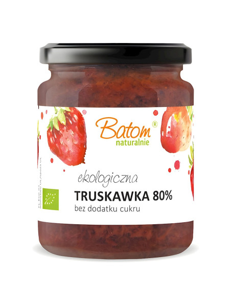 TRUSKAWKA 80 % BIO 260 g - BATOM