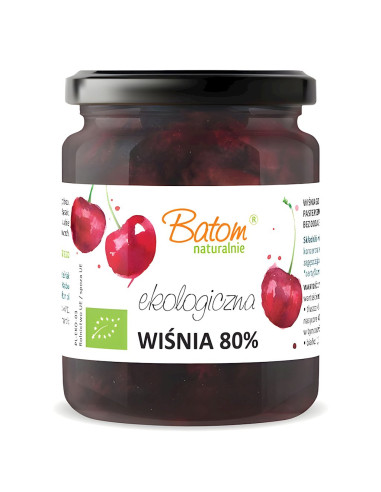 WIŚNIA 80 % BIO 260 g - BATOM
