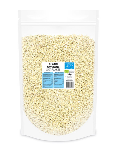 PŁATKI OWSIANE BIO 3 kg - HORECA (BIO PLANET)