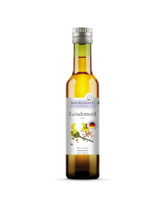 OLEJ Z LNIANKI (RYDZOWY) TŁOCZONY NA ZIMNO BIO 250 ml - BIO PLANETE