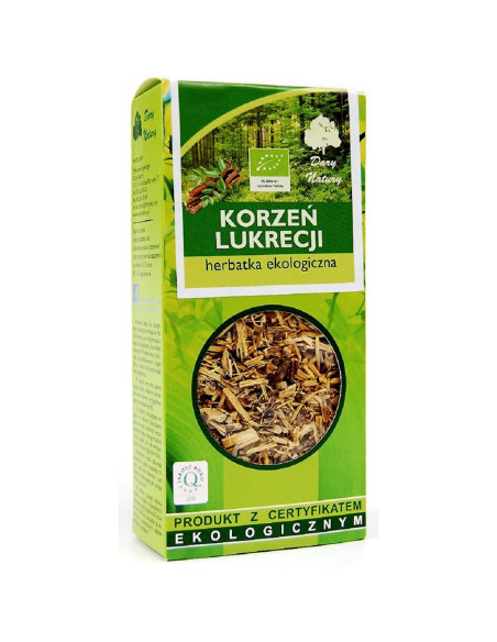 HERBATKA KORZEŃ LUKRECJI BIO 50 g - DARY NATURY
