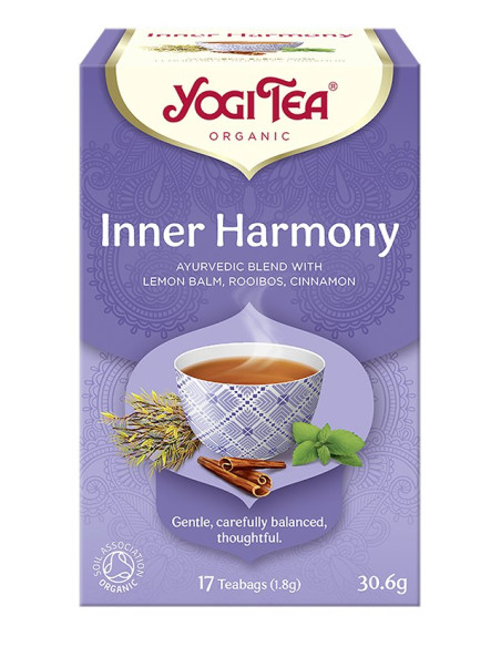 HERBATKA WEWNĘTRZNA HARMONIA (INNER HARMONY) BIO (17 x 1,8 g) 30,6 g - YOGI TEA