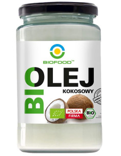 OLEJ KOKOSOWY BEZWONNY BIO 670 ml - BIOFOOD