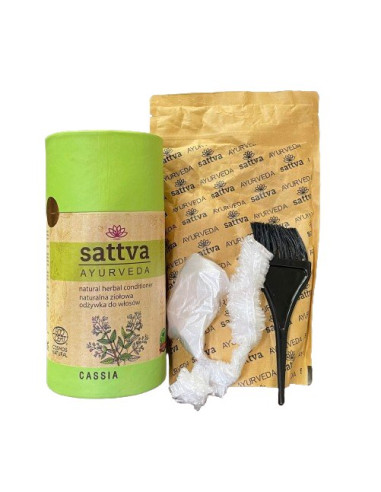 ODŻYWKA BEZBARWNA CASSIA ECO 150 g - SATTVA (AYURVEDA)