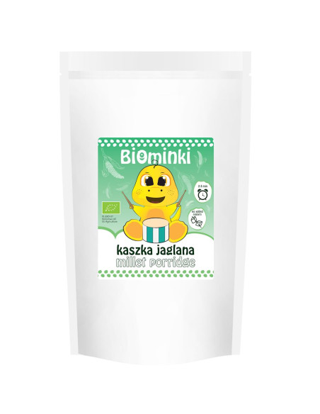 KASZKA JAGLANA BEZ DODATKU CUKRÓW BIO 200 g - BIOMINKI