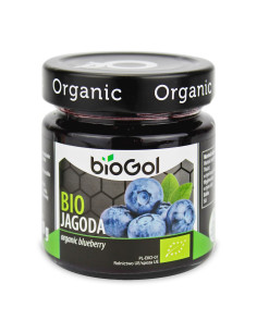 MUS JAGODA BIO 200 g - BIOGOL
