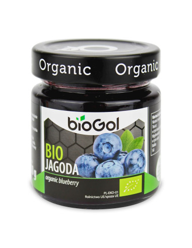 MUS JAGODA BIO 200 g - BIOGOL