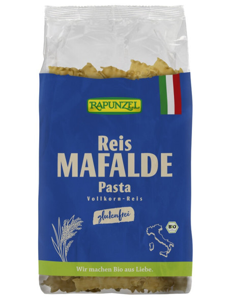 MAKARON (RYŻOWY RAZOWY) FALA BEZGLUTENOWY BIO 250 g - RAPUNZEL