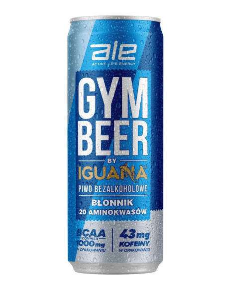 PIWO BEZALKOHOLOWE GYM BEER 330 ml - IGUANA