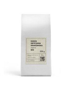 KASZA GRYCZANA KRAKOWSKA NIEPALONA BIO 500 g - THE PLANET