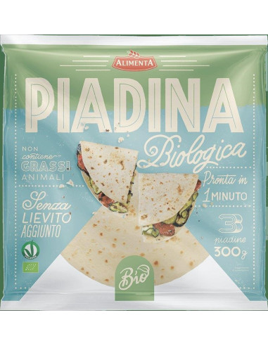 PIADINA TRADYCYJNA BIO (3 szt.) 300 g - ALIMENTA