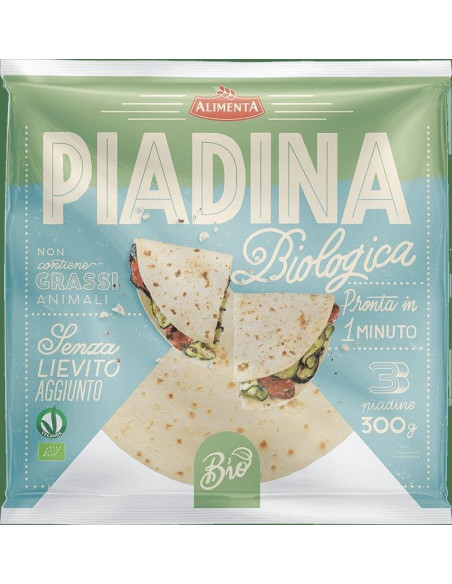 PIADINA TRADYCYJNA BIO (3 szt.) 300 g - ALIMENTA