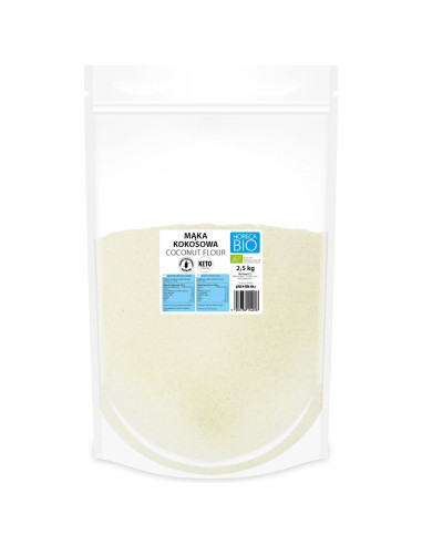 MĄKA KOKOSOWA BEZGLUTENOWA BIO 2,5 kg - HORECA (BIO PLANET)