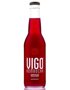 KOMBUCHA JAGODA ACAI BEZGLUTENOWA 330 ml - VIGO