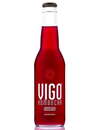 KOMBUCHA JAGODA ACAI BEZGLUTENOWA 330 ml - VIGO