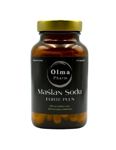 MAŚLAN SODU FORTE PLUS (500 mg) 100 KAPSUŁEK - OLMA PHARM