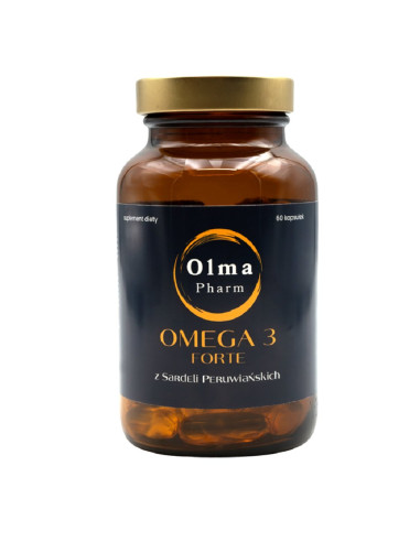 OMEGA-3 FORTE 60 KAPSUŁEK - OLMA PHARM