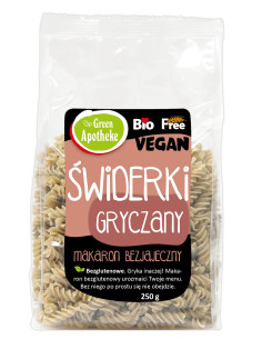 MAKARON (GRYCZANY) ŚWIDERKI BEZGLUTENOWY BIO 250 g - APOTHEKE