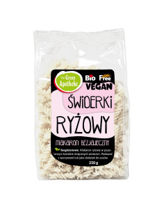 MAKARON (RYŻOWY) ŚWIDERKI BEZGLUTENOWY BIO 250 g - APOTHEKE