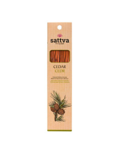 KADZIDEŁKA INDYJSKIE CEDR (15 szt.) 30 g - SATTVA (WELLNESS)