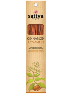 KADZIDEŁKA INDYJSKIE CYNAMON (15 szt.) 30 g - SATTVA (WELLNESS)