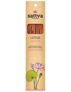 KADZIDEŁKA INDYJSKIE LOTOS (15 szt.) 30 g - SATTVA (WELLNESS)