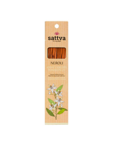 KADZIDEŁKA INDYJSKIE KWIAT GORZKIEJ POMARAŃCZY (15 szt.) 30 g - SATTVA (WELLNESS)