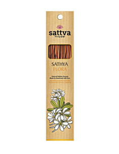 KADZIDEŁKA INDYJSKIE SATHYA FLORA (15 szt.) 30 g - SATTVA (WELLNESS)