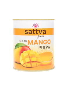 MANGO KESAR PULPA 850 g - SATTVA (FOODS)