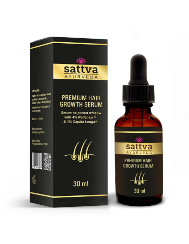 SERUM NA POROST WŁOSÓW 30 ml - SATTVA (AYURVEDA)