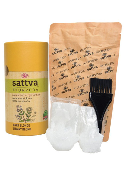 HENNA CIEMNY BLOND 150 g - SATTVA (AYURVEDA)