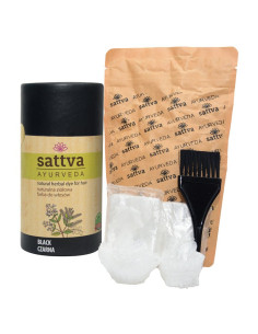 HENNA CZARNA ECO 150 g - SATTVA (AYURVEDA)