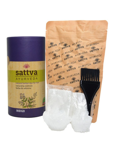 HENNA INDIGO ECO 150 g - SATTVA (AYURVEDA)