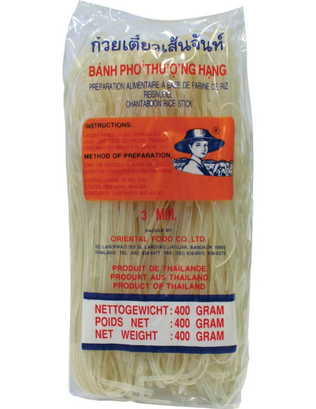 MAKARON (TAJSKI RYŻOWY) INSTANT (3 mm) 400 g - FARMER