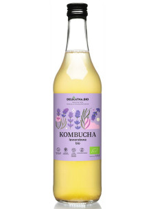 KOMBUCHA LAWENDOWA BIO 500 ml - DELIKATNA 2