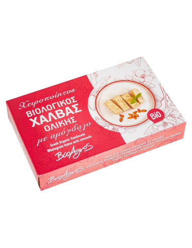 CHAŁWA Z MIGDAŁAMI BIO 200 g - BIOAGROS