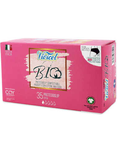 WKŁADKI HIGIENICZNE ECO 35 szt. - VIVICOT