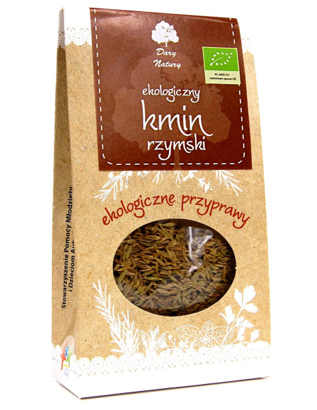 KMIN RZYMSKI NASIONA BIO 30 g - DARY NATURY