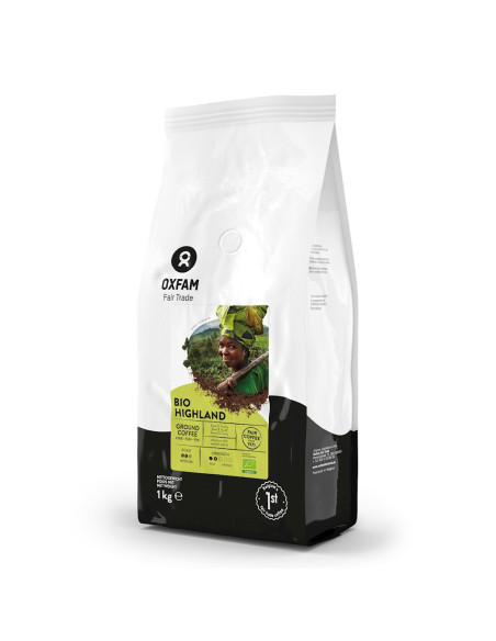 KAWA MIELONA ARABICA/ROBUSTA WYSOKOGÓRSKA FAIR TRADE BIO 1 kg - OXFAM