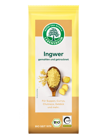 IMBIR MIELONY BIO 40 g - LEBENSBAUM
