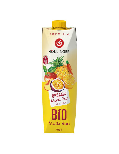 SOK WIELOOWOCOWO - MARCHWIOWY (MULTI SUNRISE) BIO 1 L - HOLLINGER