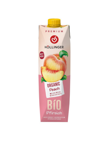 NEKTAR BRZOSKWINIOWY BIO 1 L - HOLLINGER