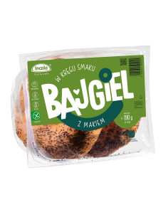 BAJGLE Z MAKIEM BEZGLUTENOWE (2 szt.) 190 g - INCOLA 2