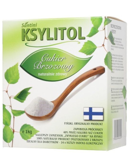 KSYLITOL 1 kg - SANTINI (FINLANDIA)