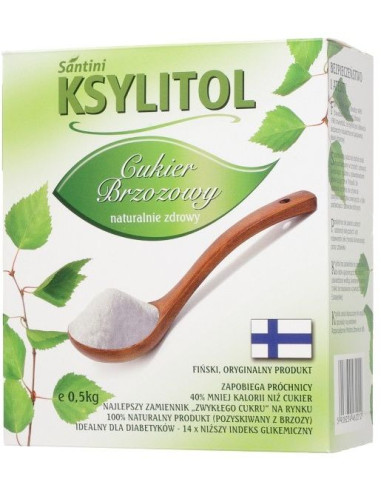 KSYLITOL 500 g - SANTINI (FINLANDIA)