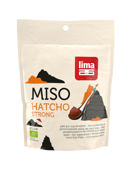 MISO HATCHO (PASTA SOJOWA Z JĘCZMIENIEM) BIO 300 g - LIMA